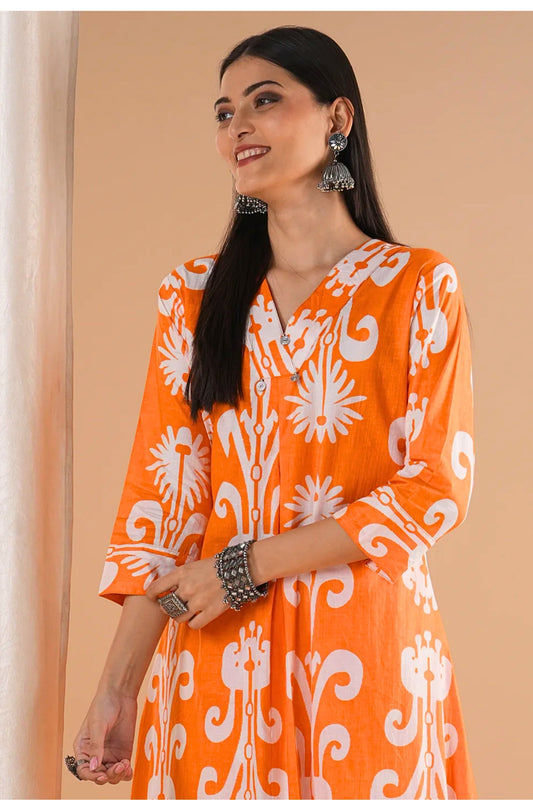 Tangerine Dusk Coord Set