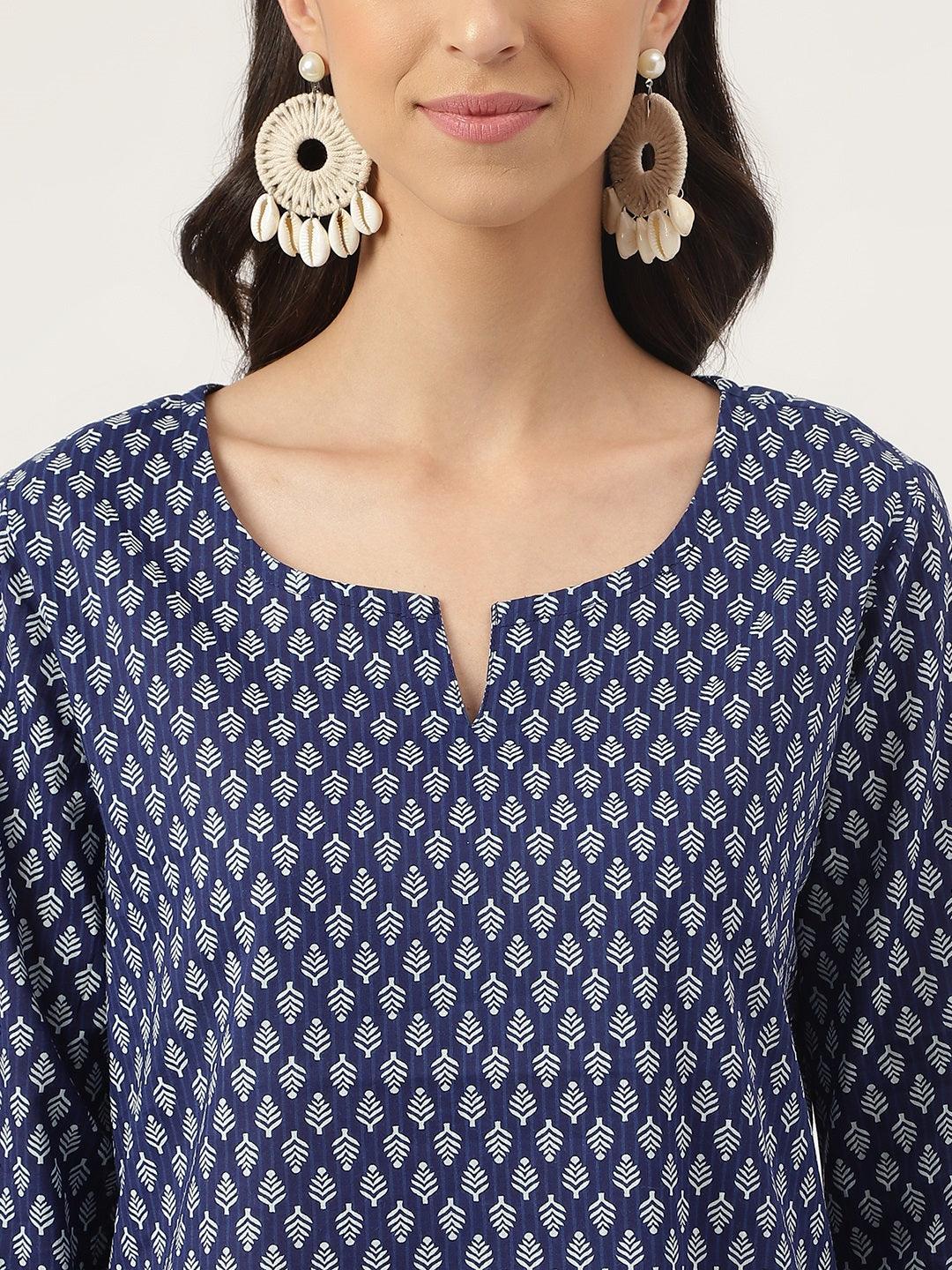 Blue Printed Loungewear/Nightwear - world