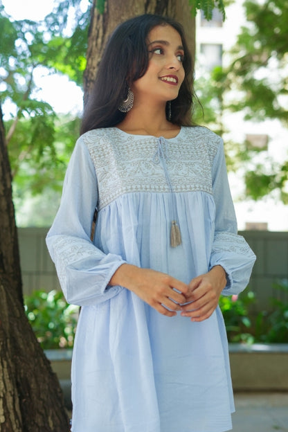 Celestial Mist Kurti