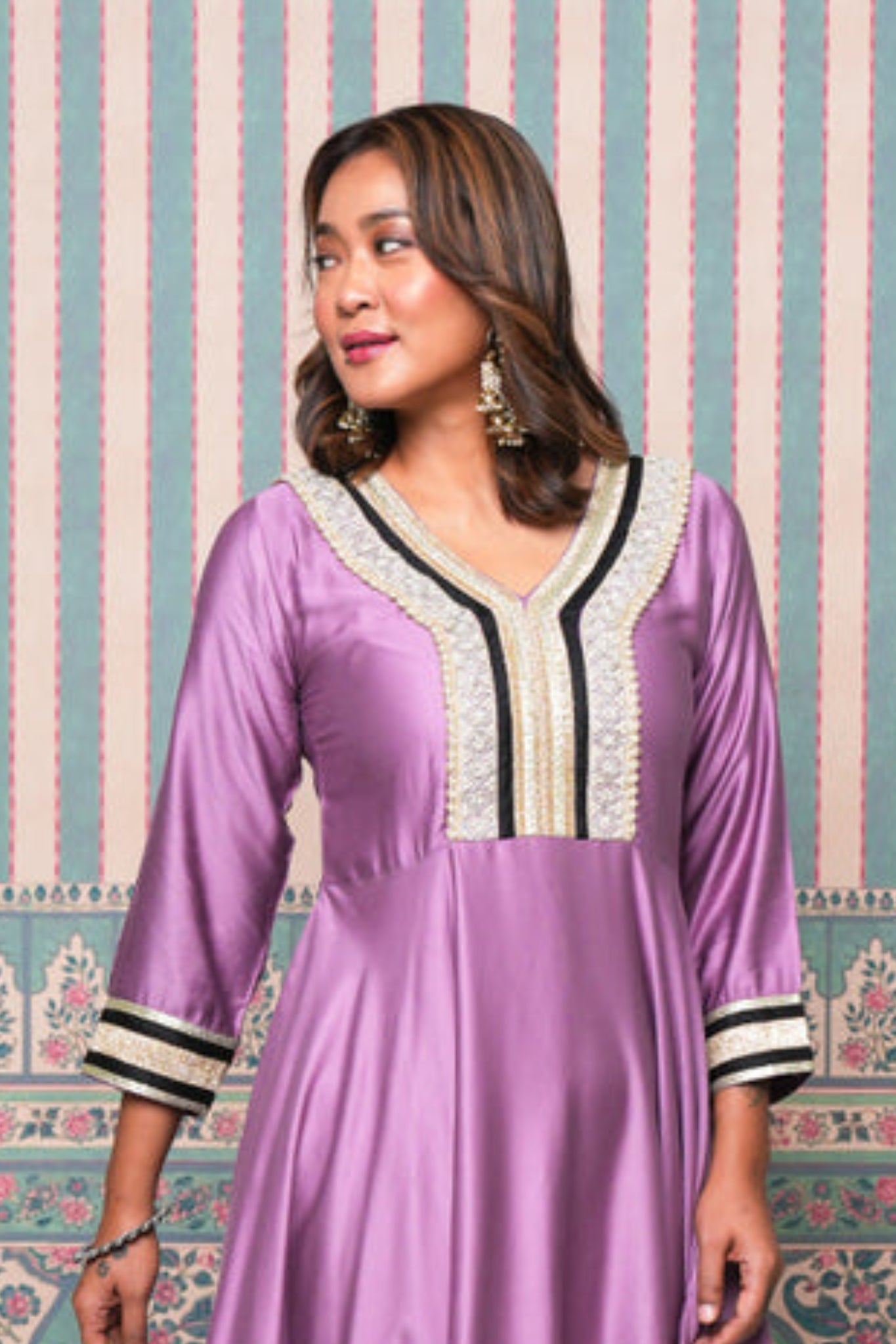 Rani Bling Coord Set - Lavender
