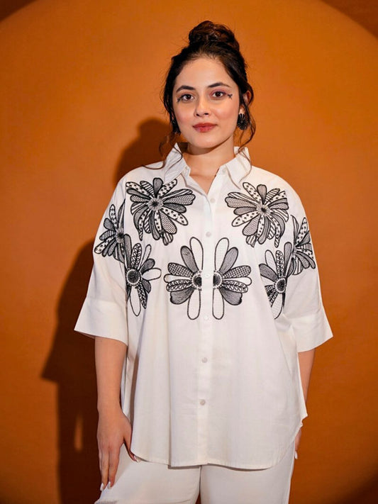 Petaline Bloom Short Kurti