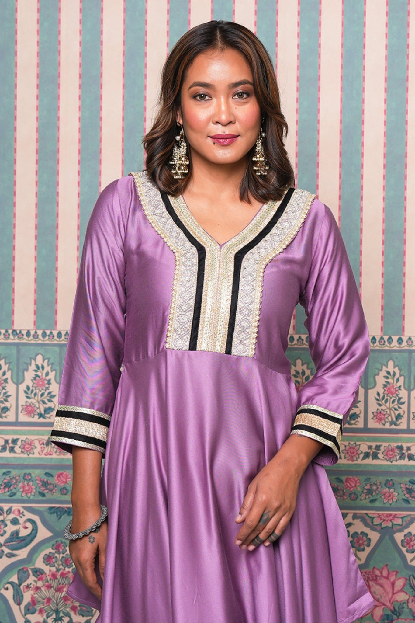 Rani Bling Coord Set - Lavender