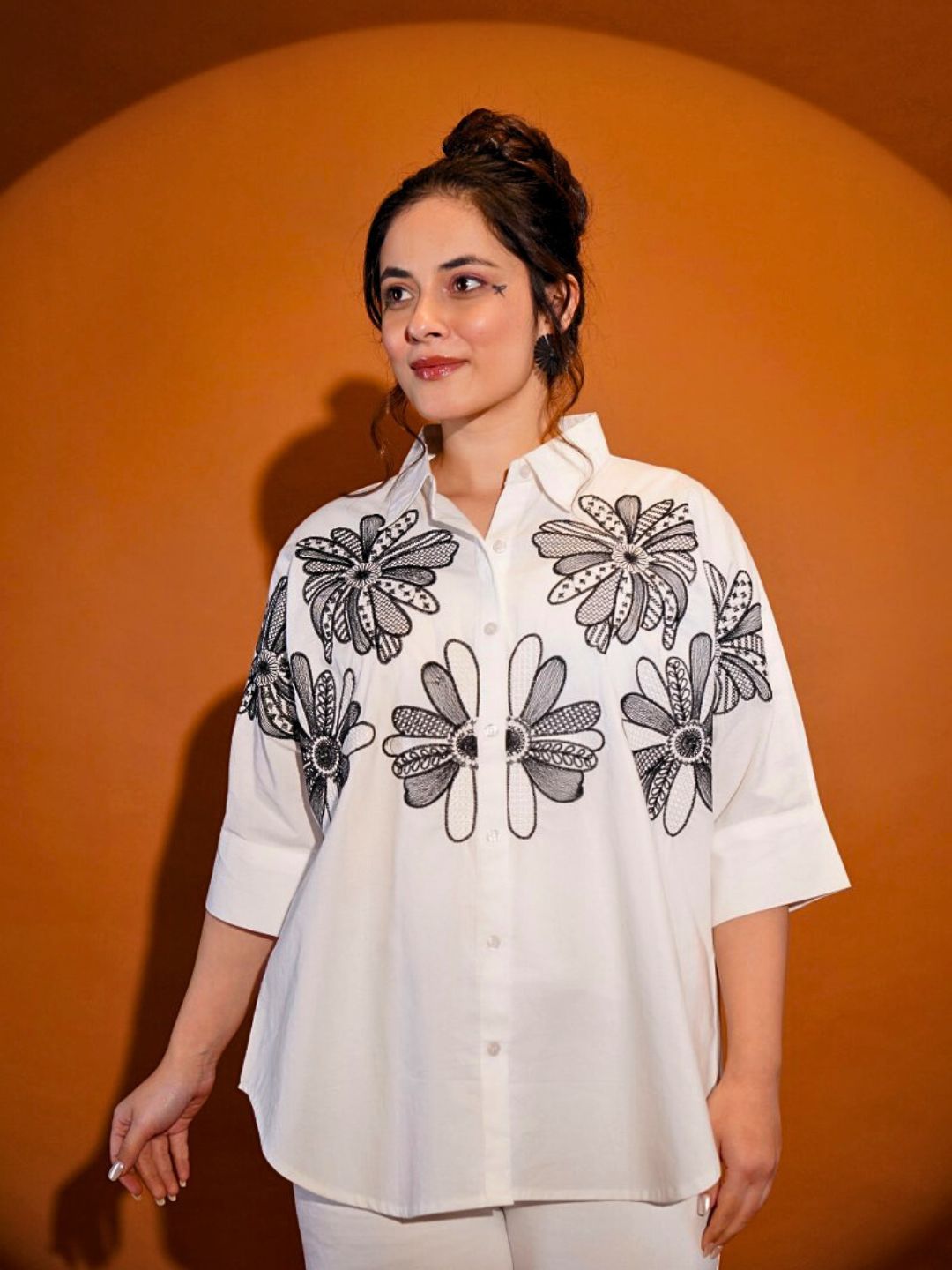 Petaline Bloom Short Kurti