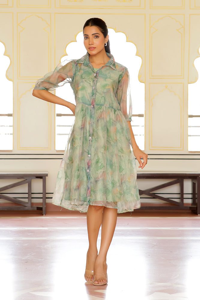 Women printed CORD set with PRINTED pants