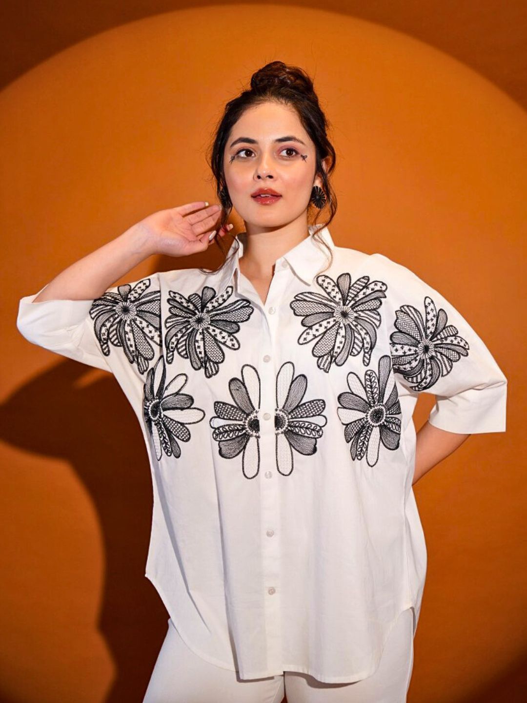 Petaline Bloom Short Kurti