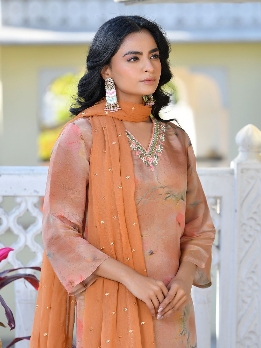 Women Viscose Tissue Digital Printed Suit Set