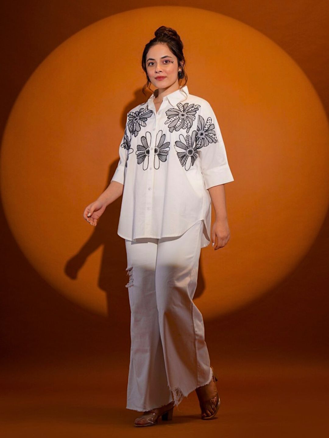 Petaline Bloom Short Kurti