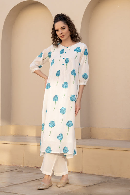 Sunkissed Bloom Coord Set - Blue