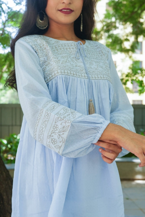 Celestial Mist Kurti