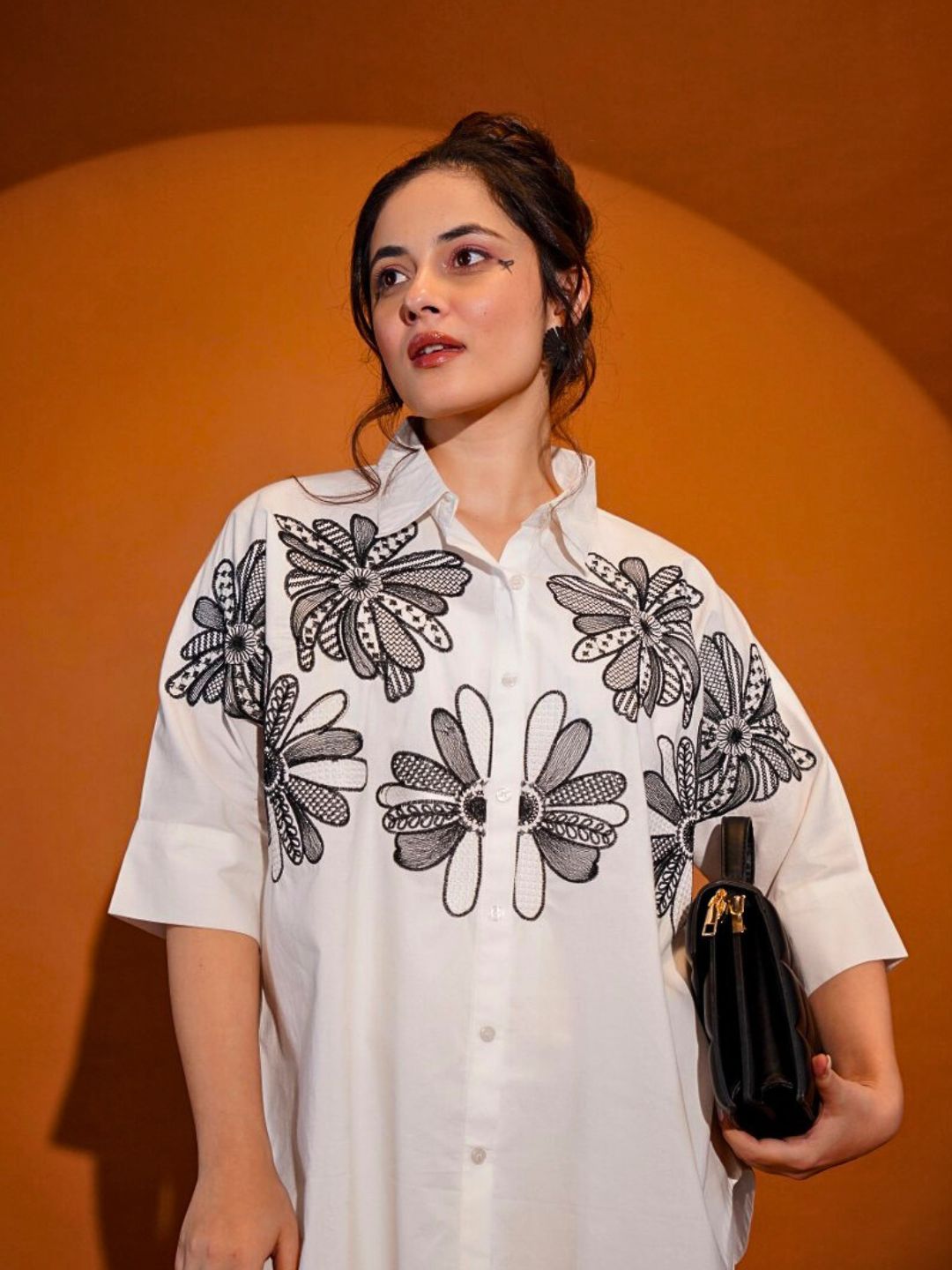 Petaline Bloom Short Kurti