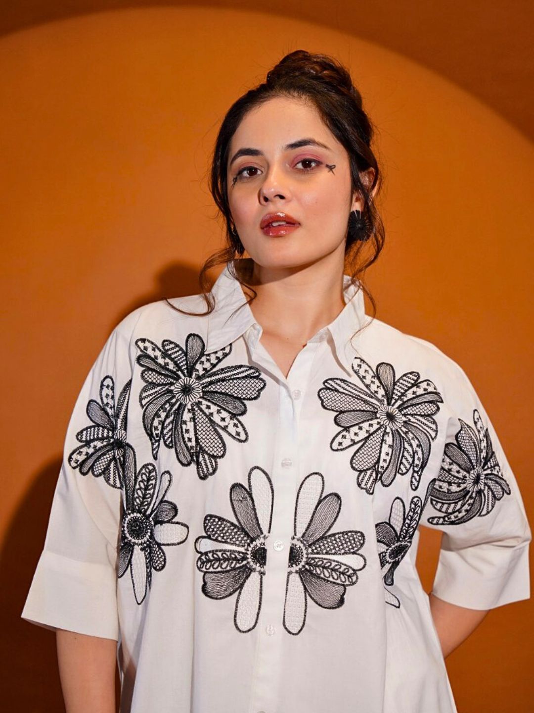 Petaline Bloom Short Kurti