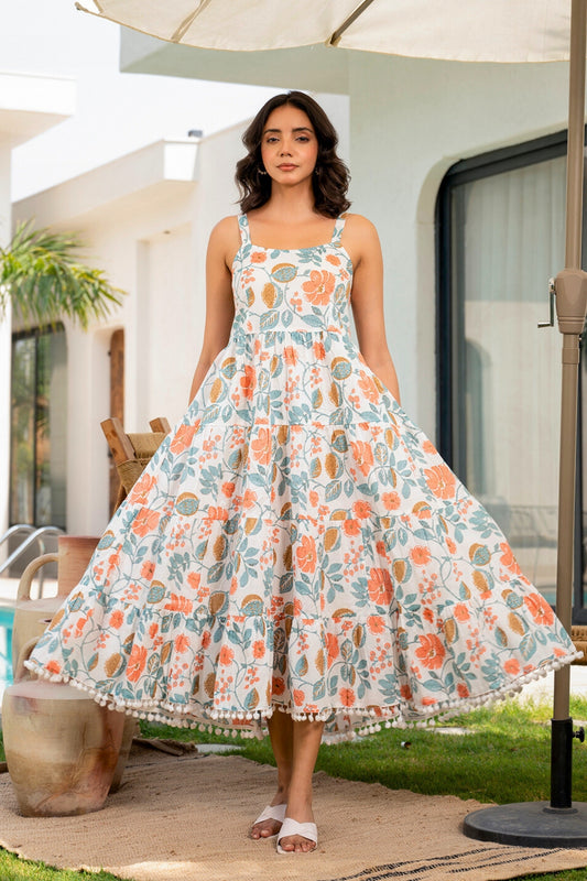 Olive Dust Reverie Strapless Dress