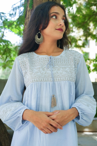 Celestial Mist Kurti