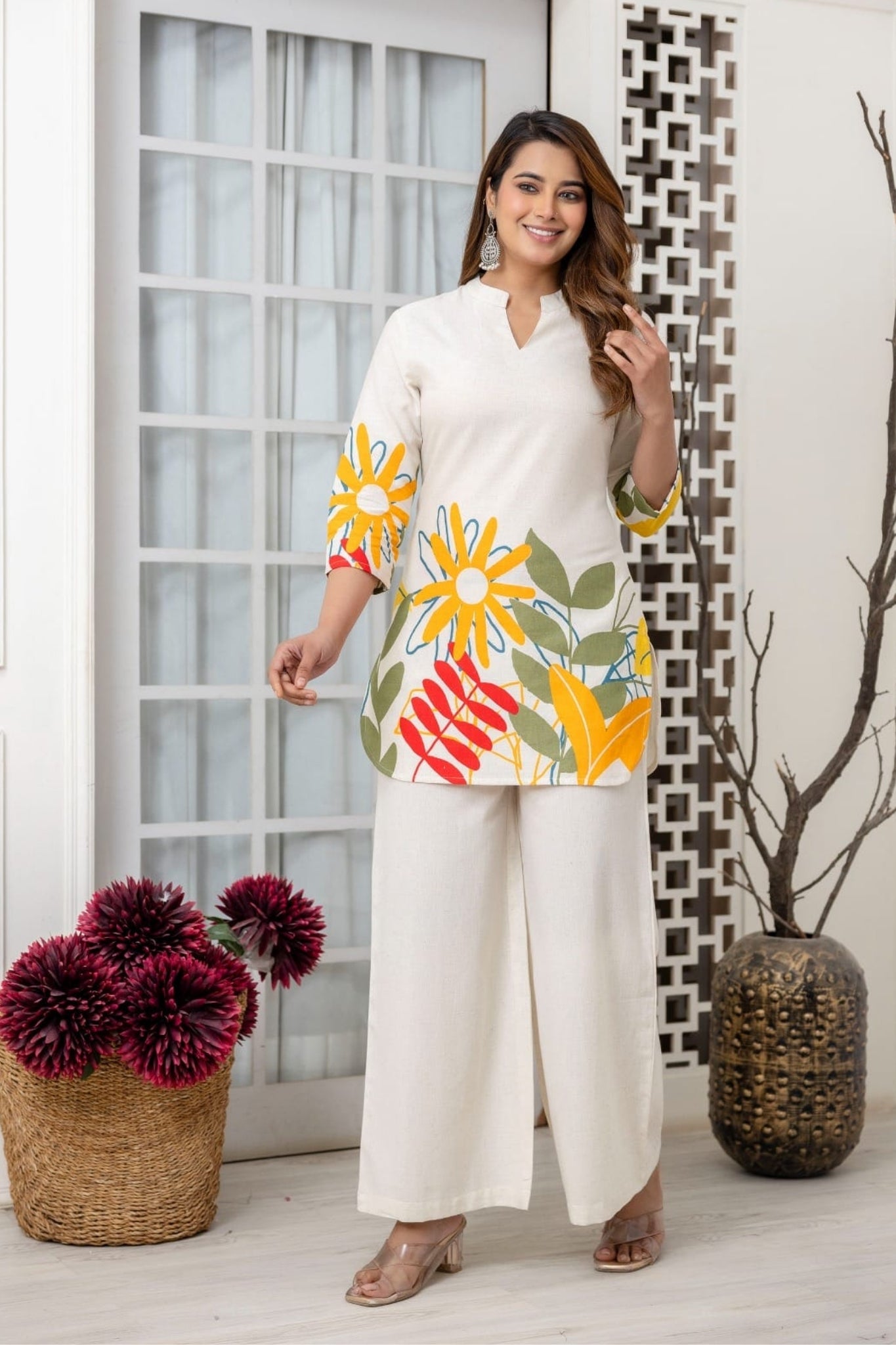 Petal Pop Coord Set - Yellow