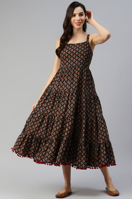Antique Whispers Strapless Dress