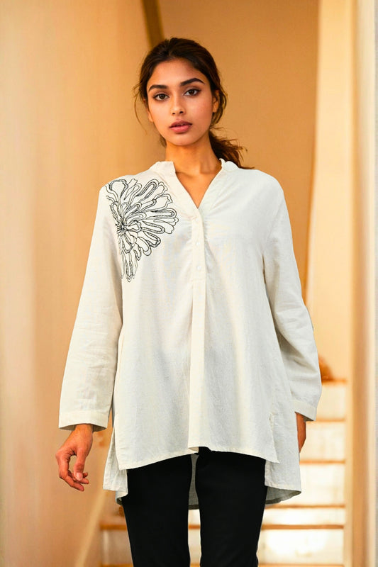 Daisy Eve Embroirered Short Kurti
