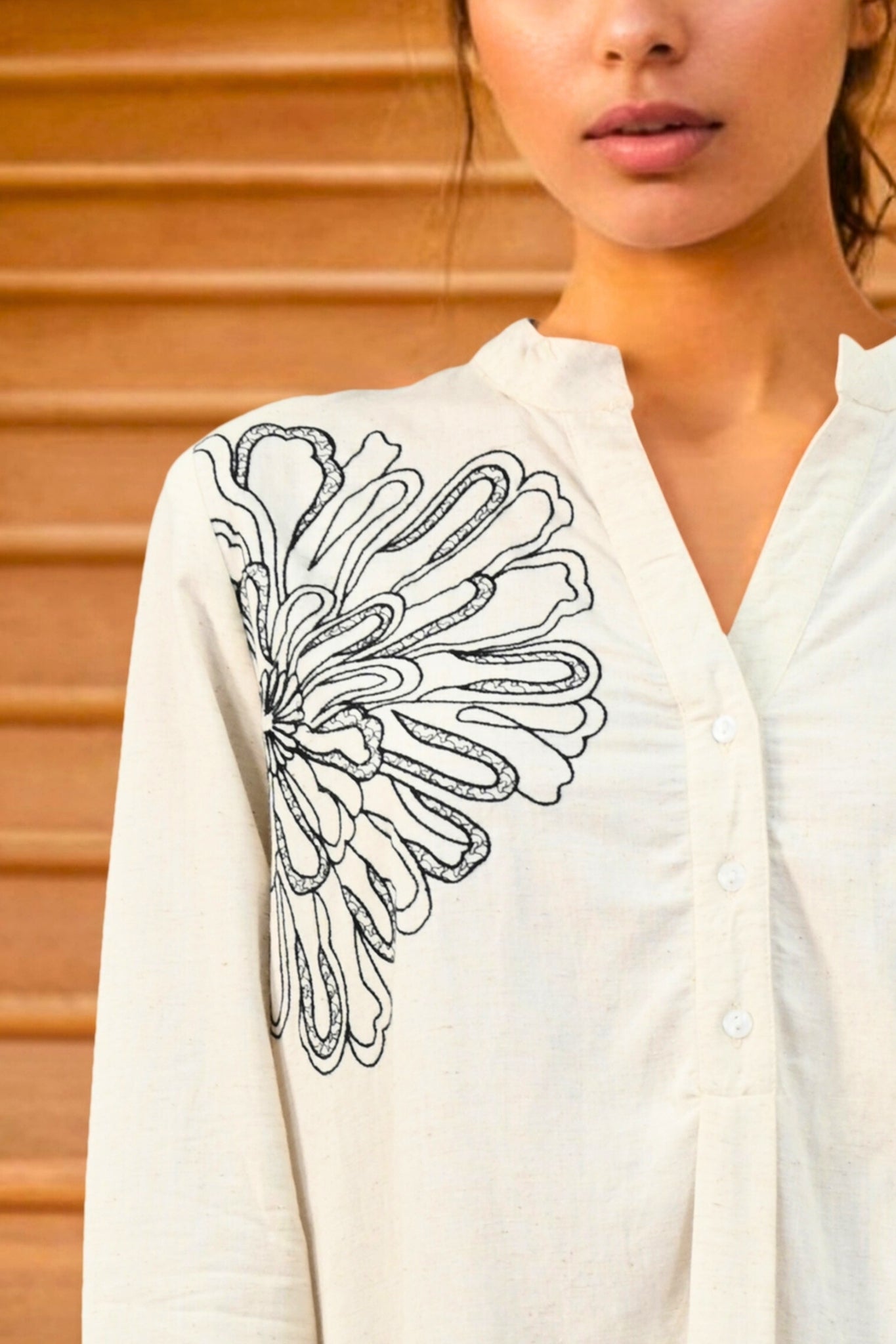 Daisy Eve Embroirered Short Kurti