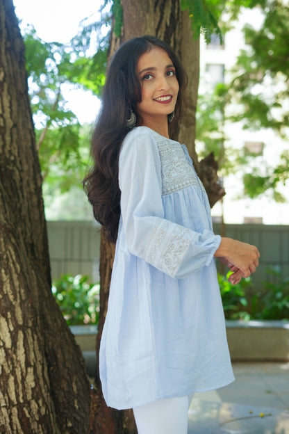 Celestial Mist Kurti