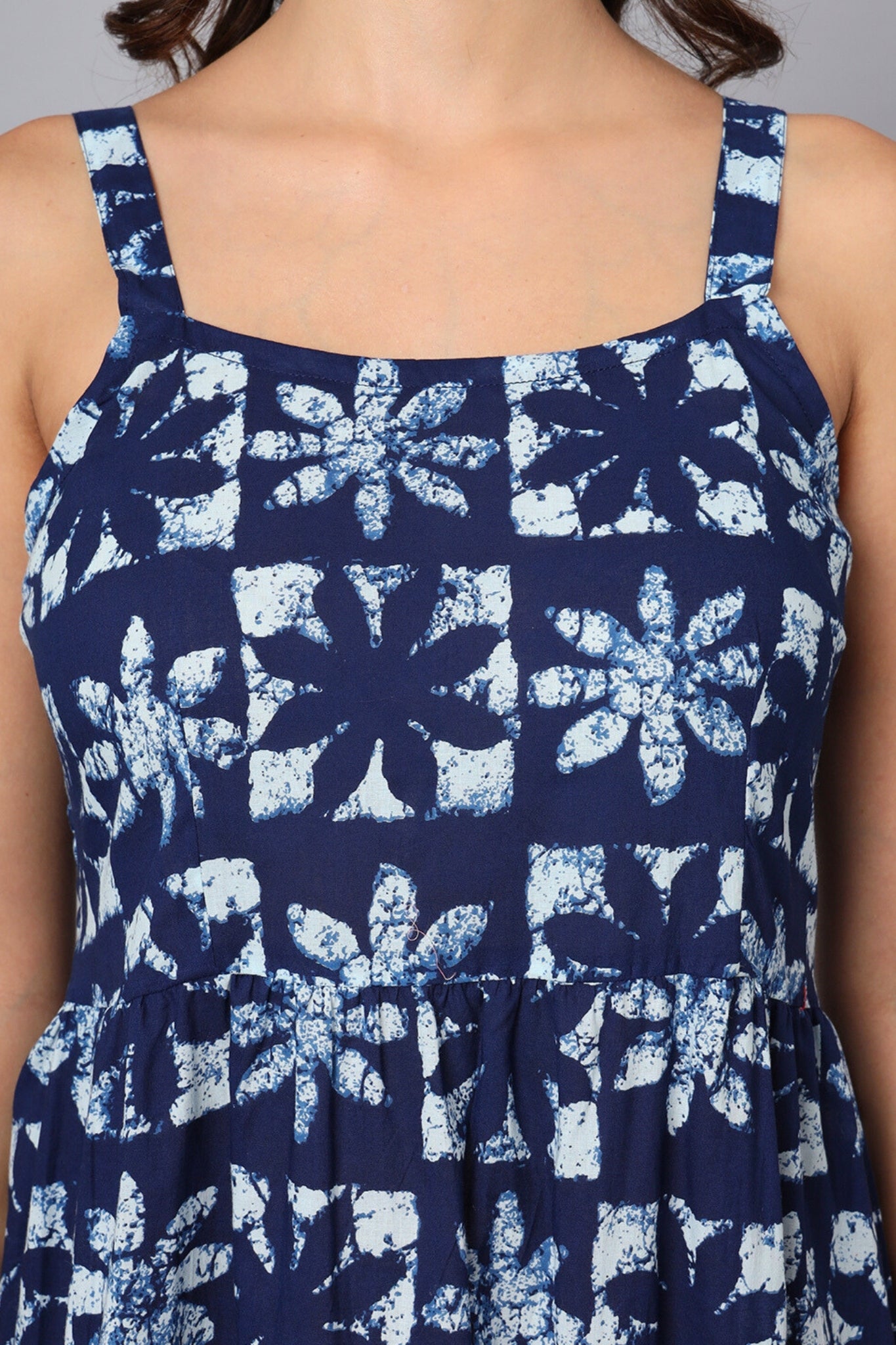 Indigo Aurora Strapless Dress