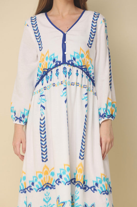 Azure Nivaasa Dress