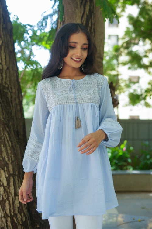 Celestial Mist Kurti