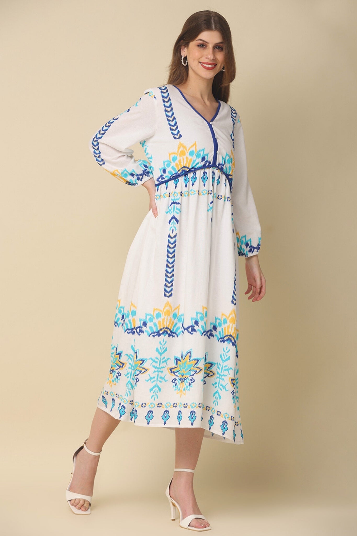 Azure Nivaasa Dress