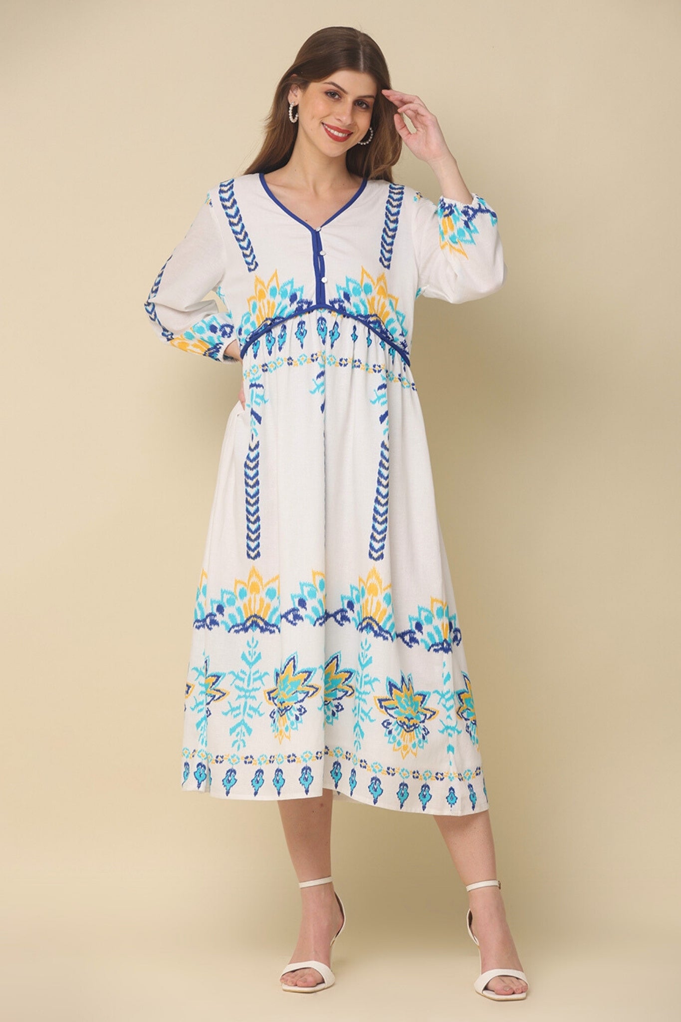 Azure Nivaasa Dress