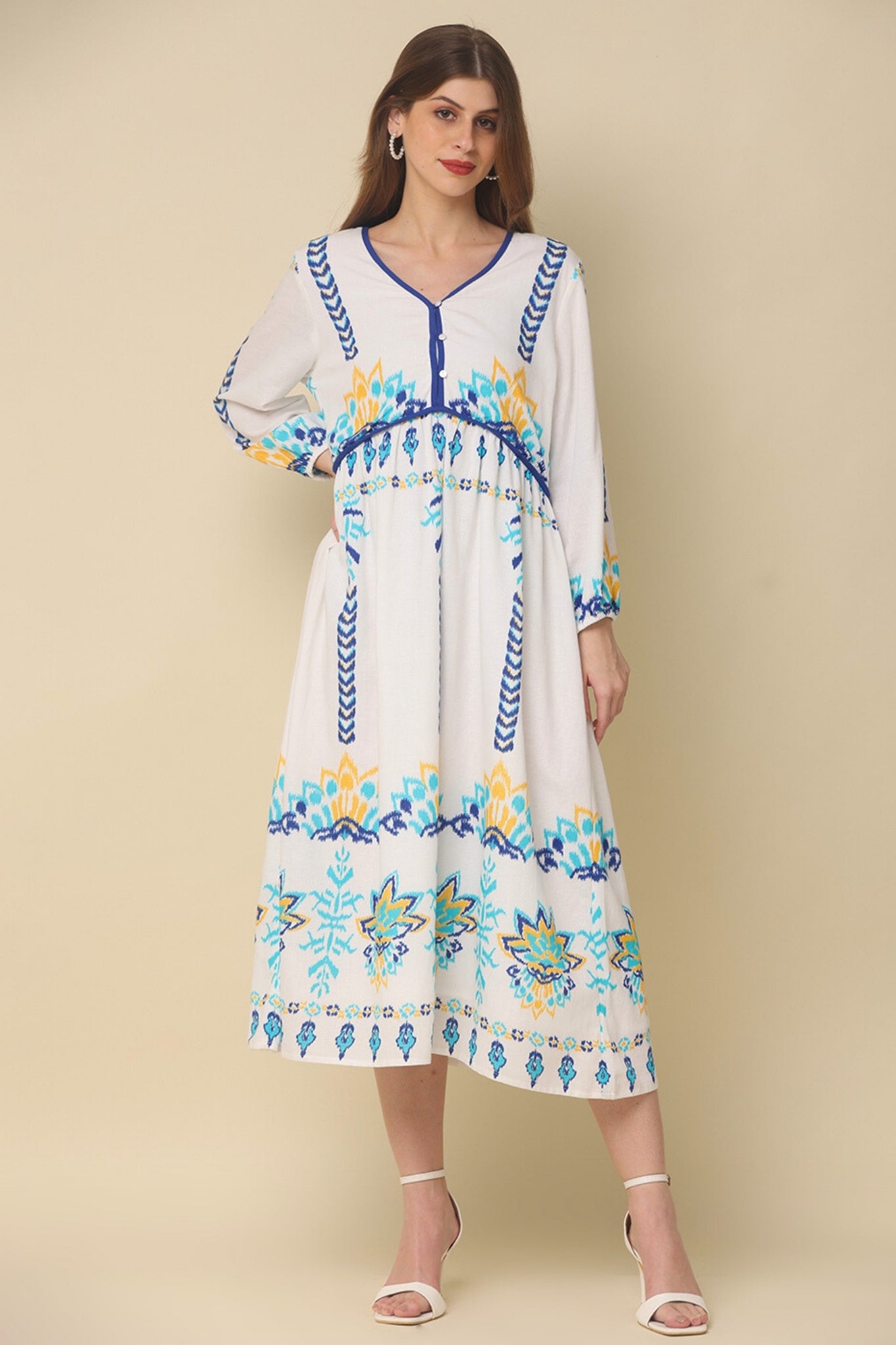 Azure Nivaasa Dress