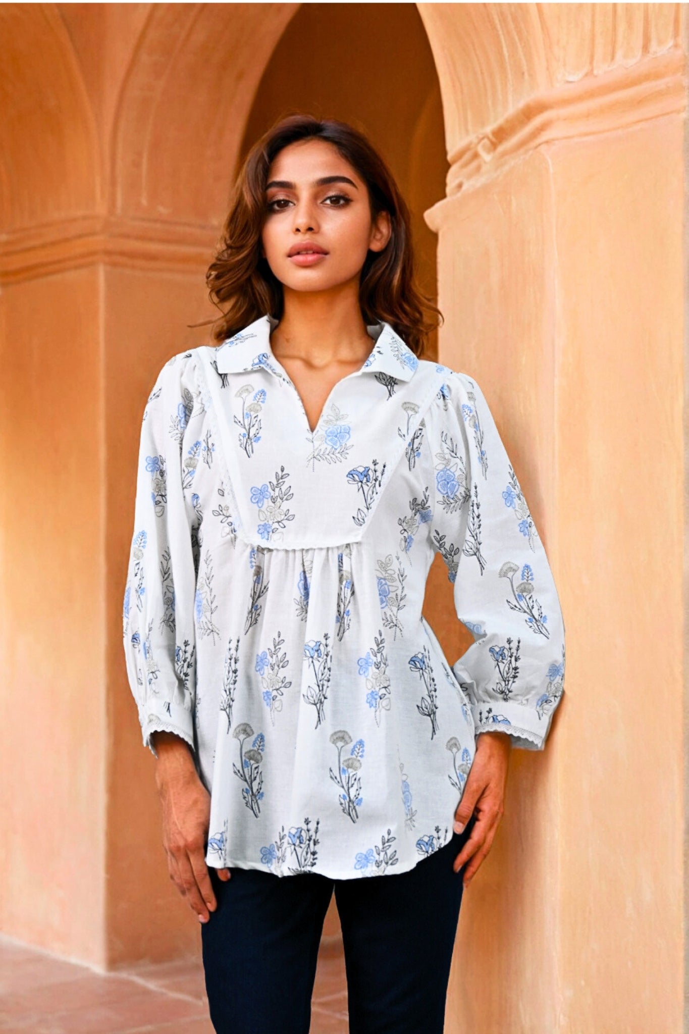 Lilou Whisper Printed Kurti