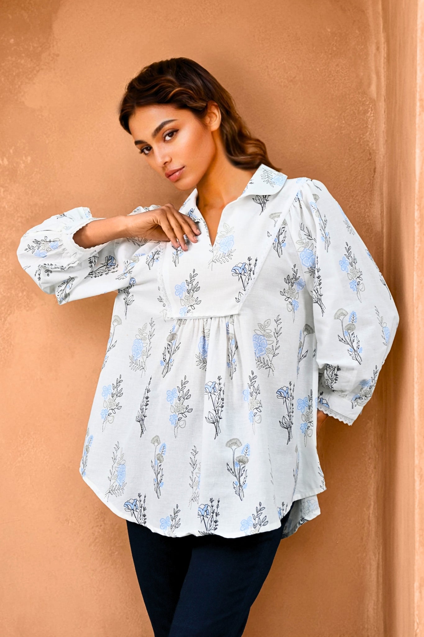 Lilou Whisper Printed Kurti