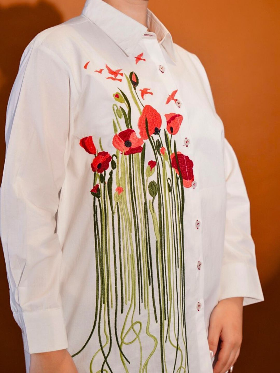 Dancing Petals Short Kurti