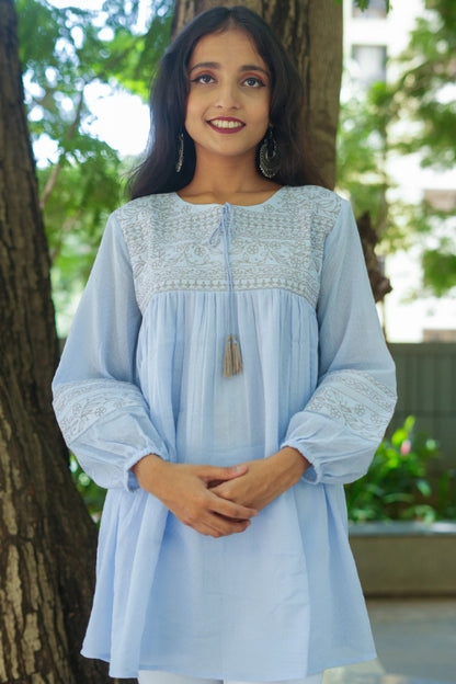 Celestial Mist Kurti