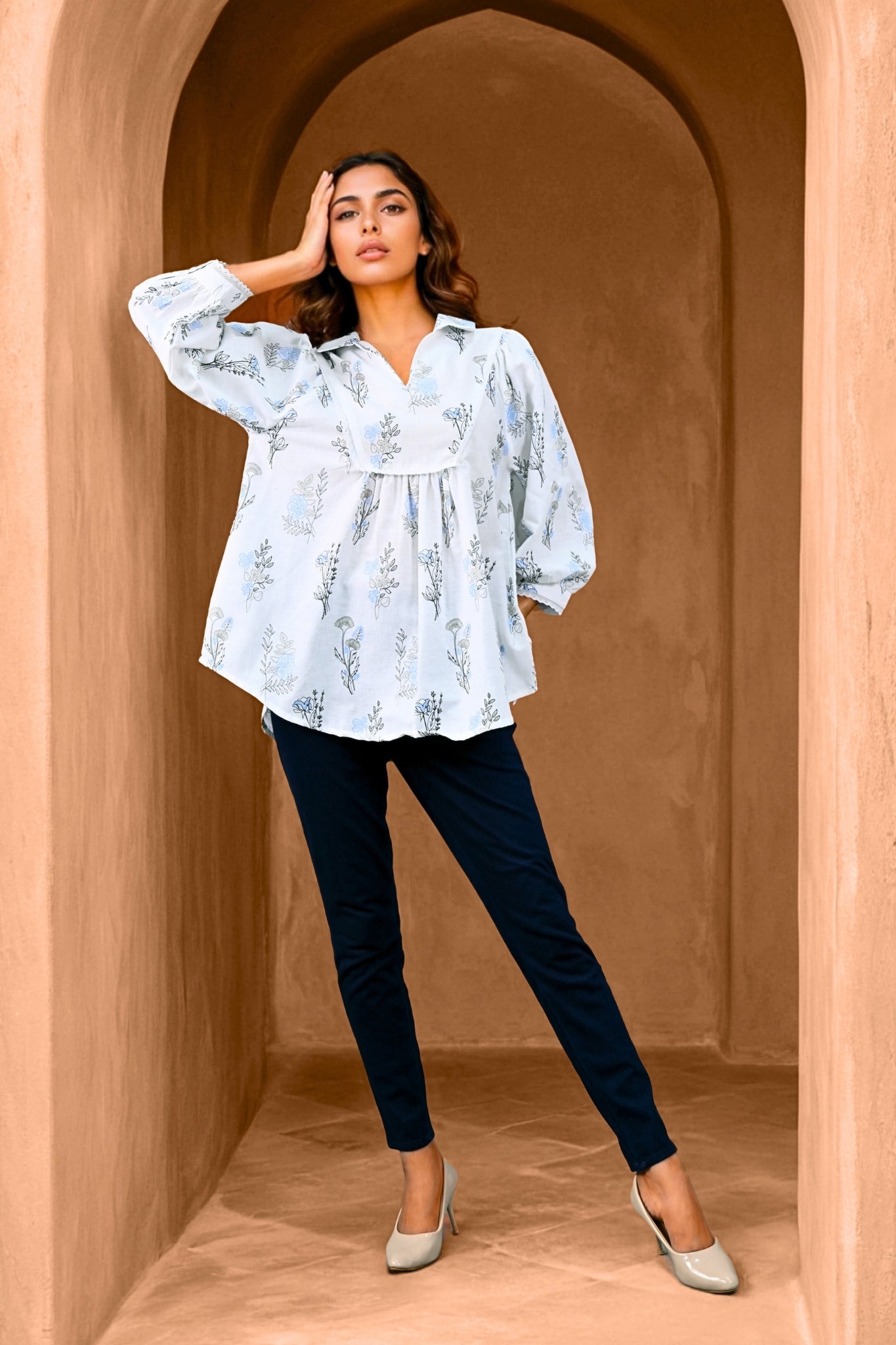 Lilou Whisper Printed Kurti