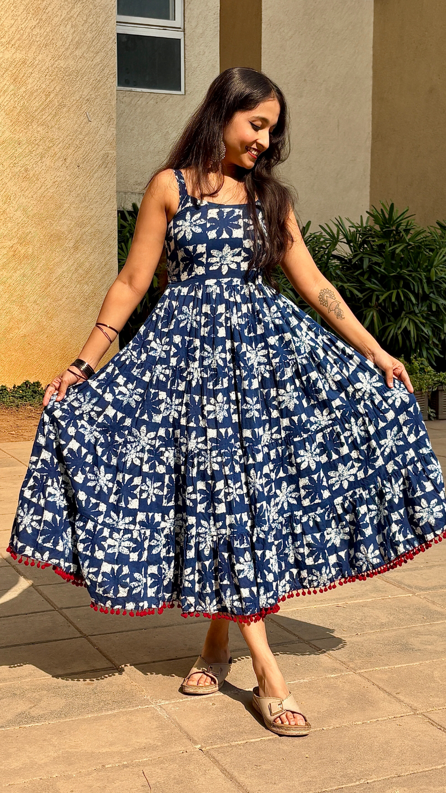 Indigo Aurora Blue Dress