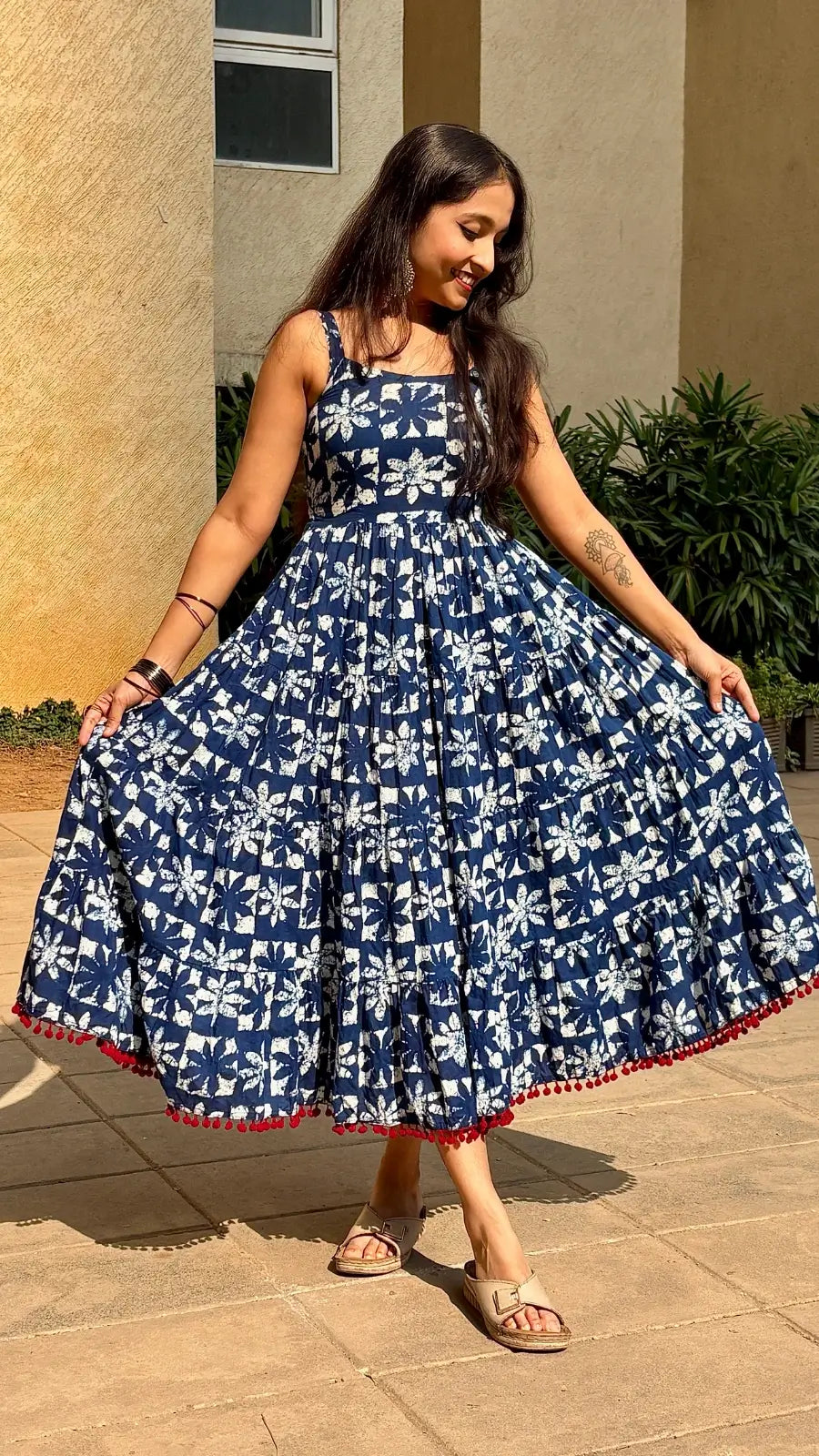Indigo Aurora Blue Dress