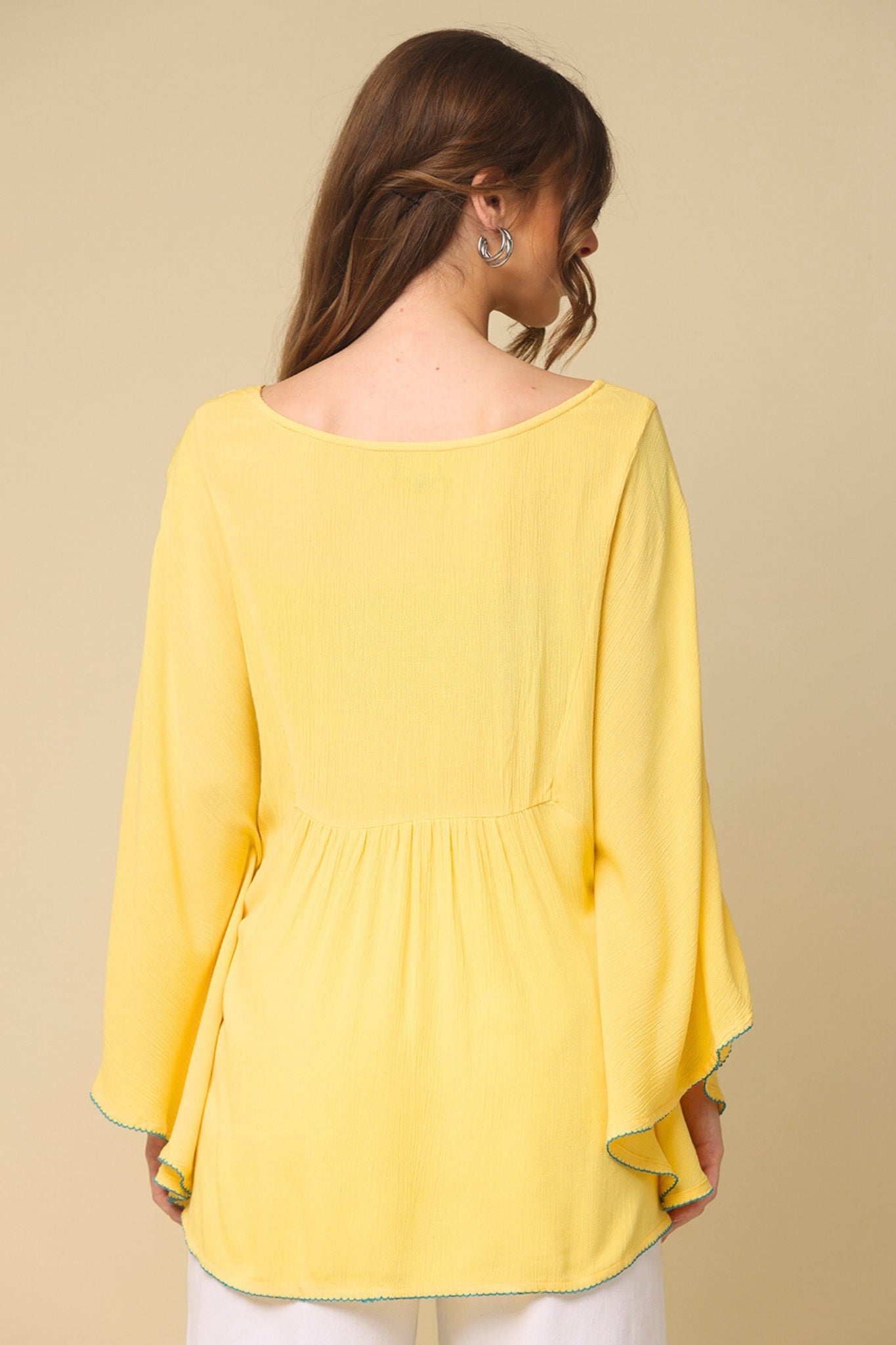 Elara Mist Embroidered Kurti