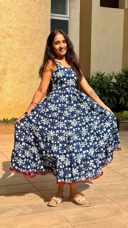Indigo Aurora Blue Dress