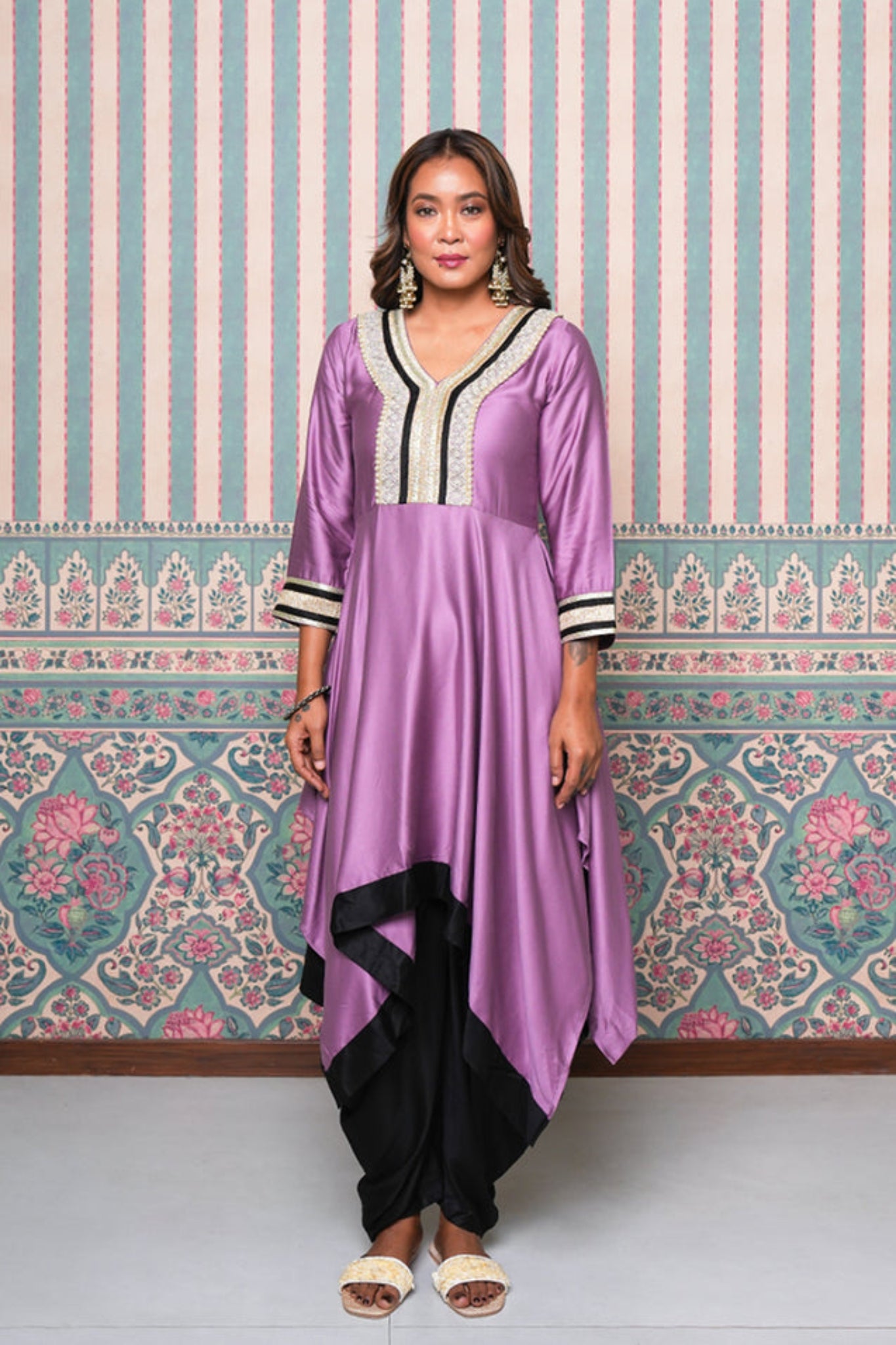 Rani Bling Coord Set - Lavender