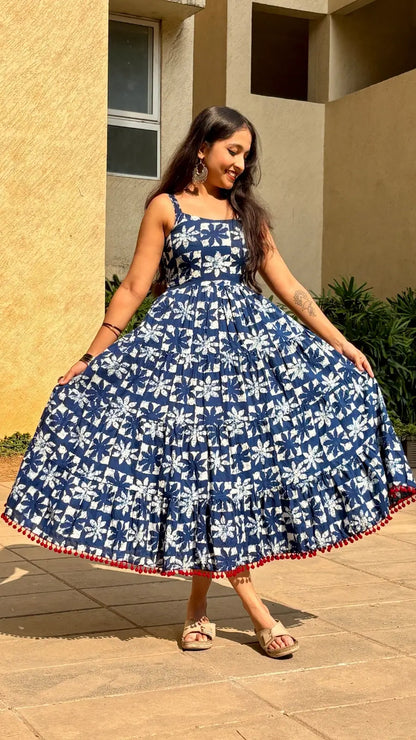 Indigo Aurora Blue Dress