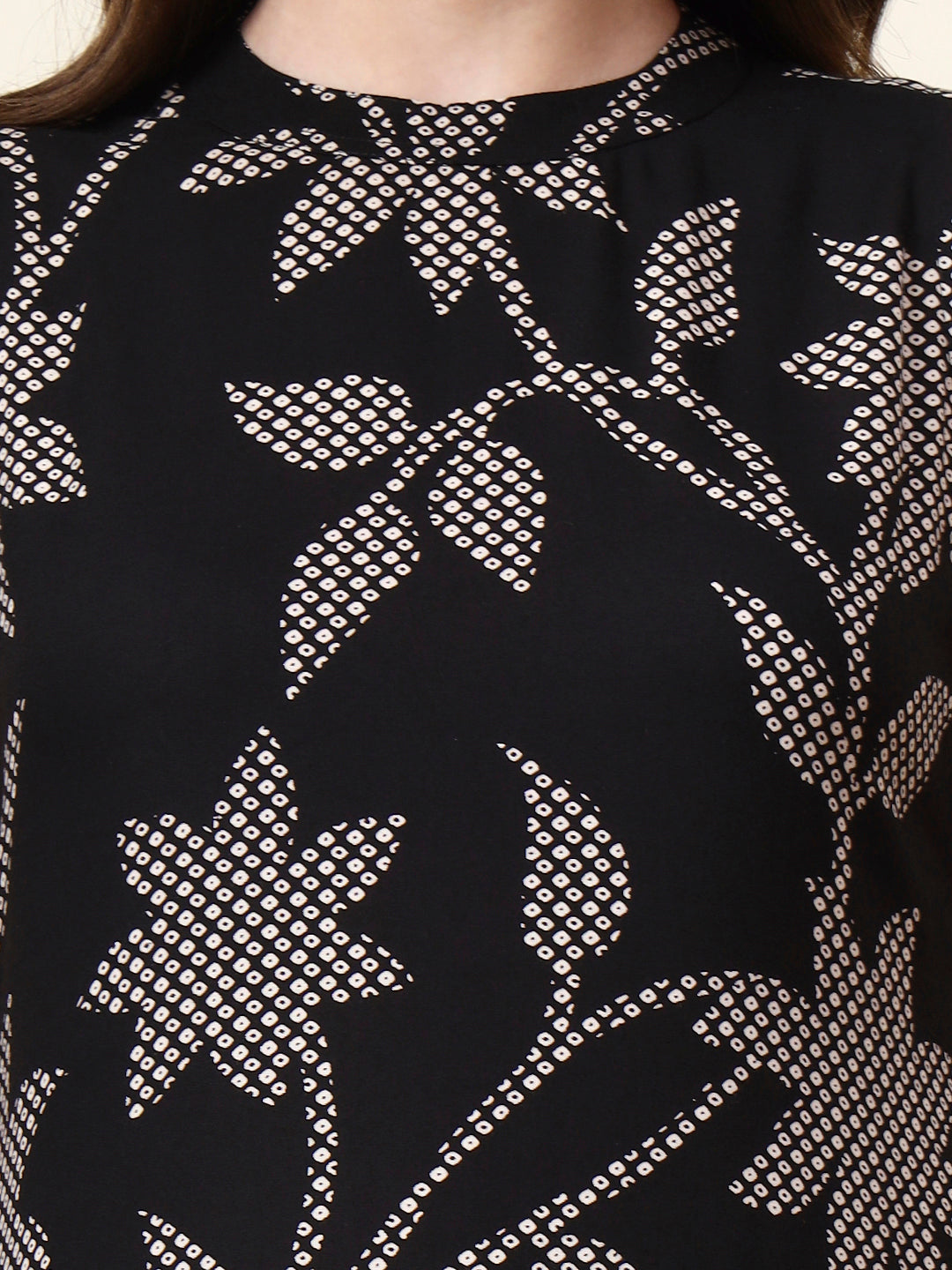 Divena Black Boat Neck Sleeveless Rayon Co-ord Sets