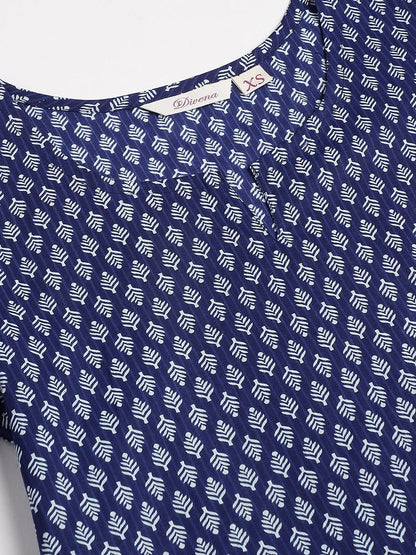  Blue Printed Loungewear/Nightwear -  world