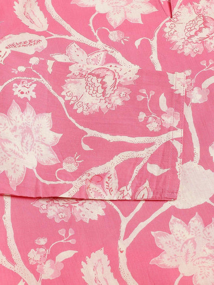  Pink Printed Loungewear/Nightwear -  world