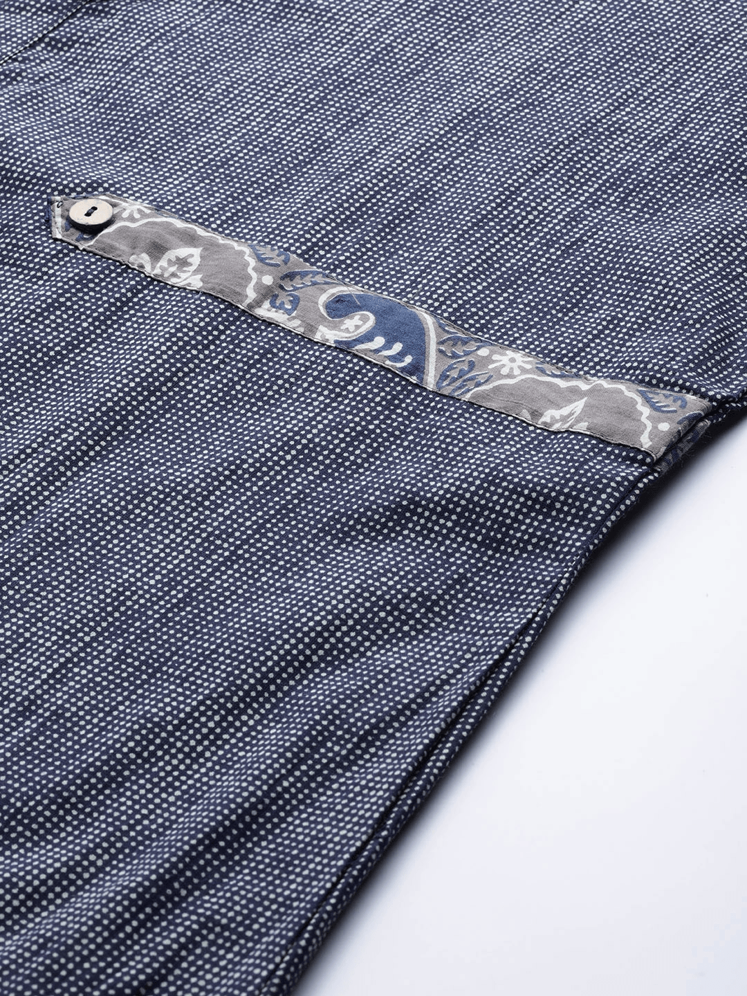  Blue Straight Kurta -  world