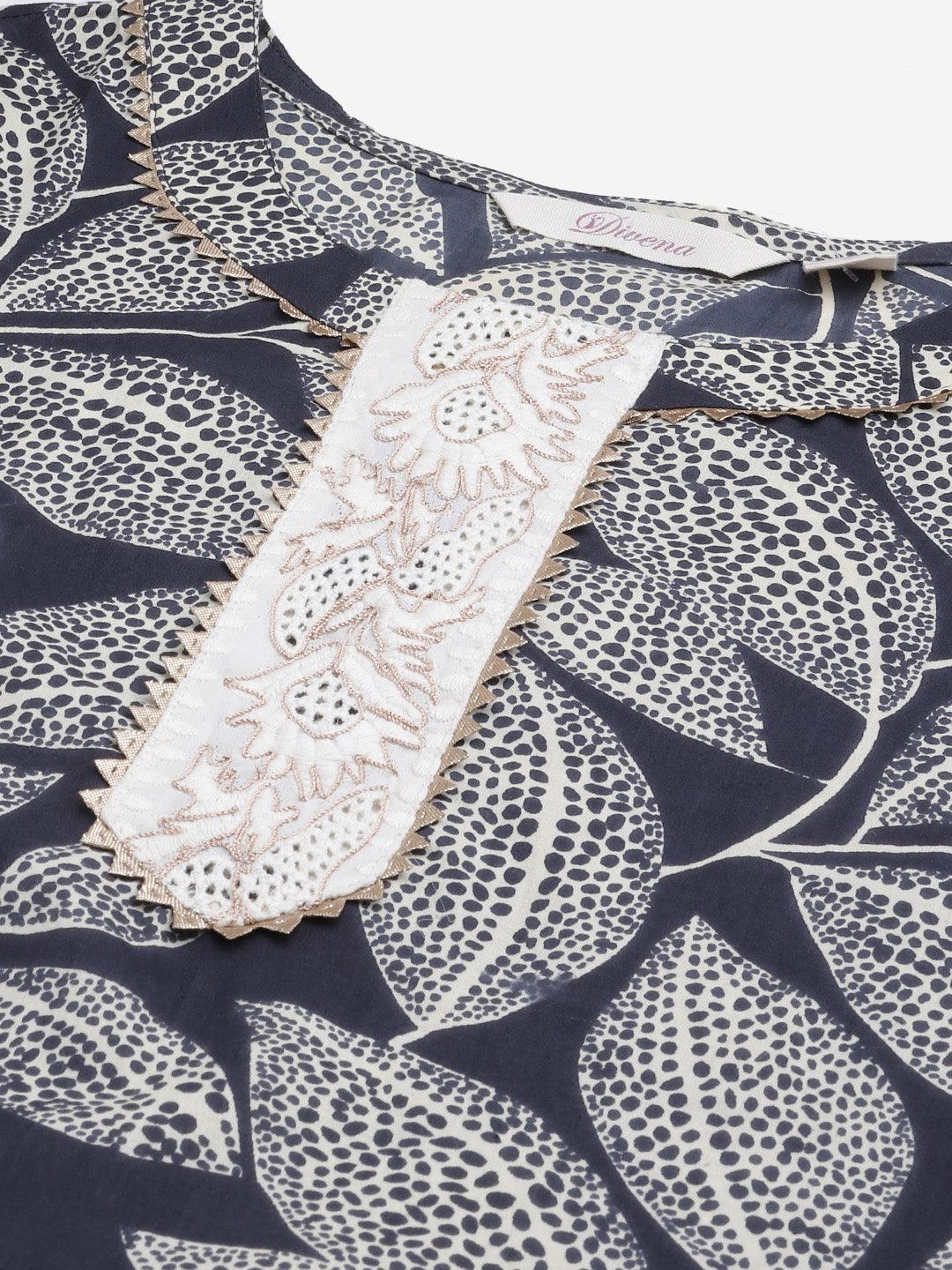  Printred Cotton Kurta Set With Sharara And Dupatta -  world