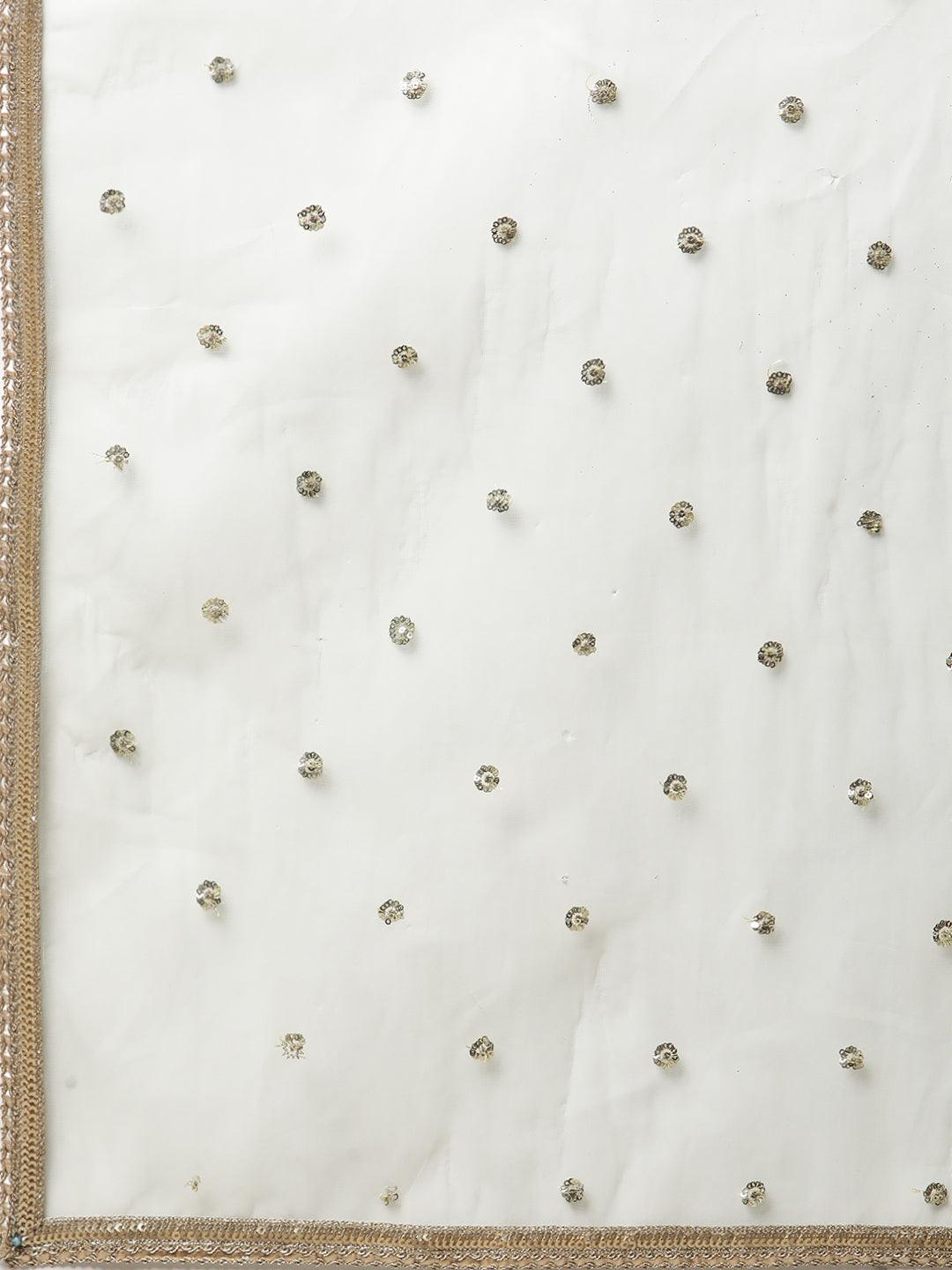  Sea Green Golden Printed Kurta Sharara set with Dupatta -  world