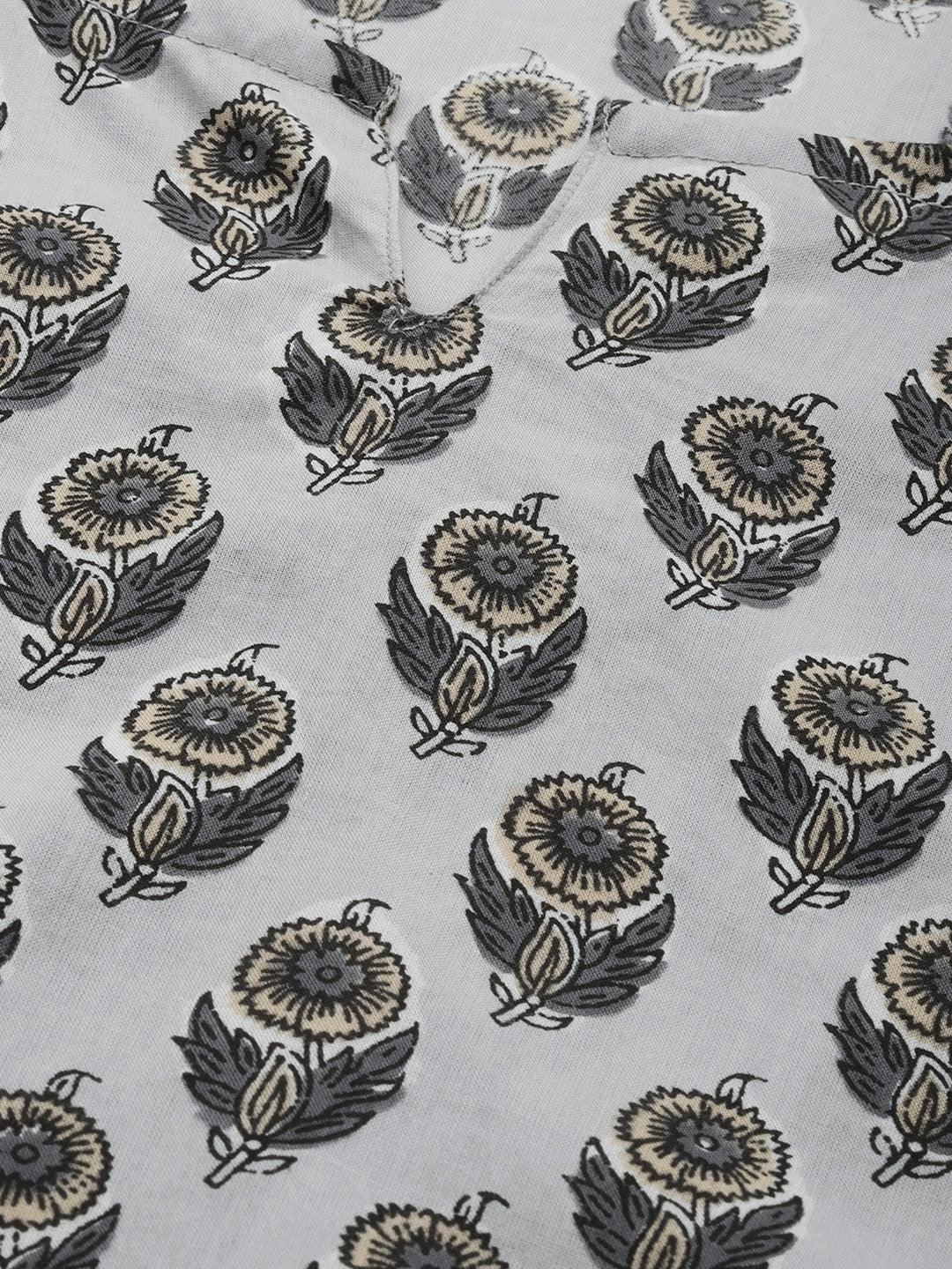  Grey Color Cotton Loungewear/Nightwear -  world