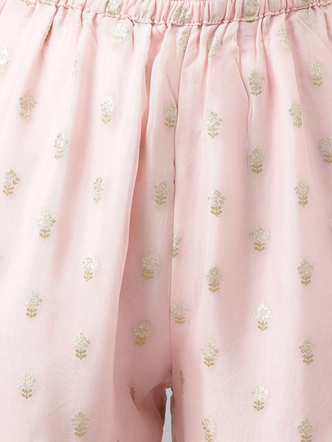  Pure Chinon Bottle green Bandhani Printed Kurta Sharara Set with Dupatta - world.com