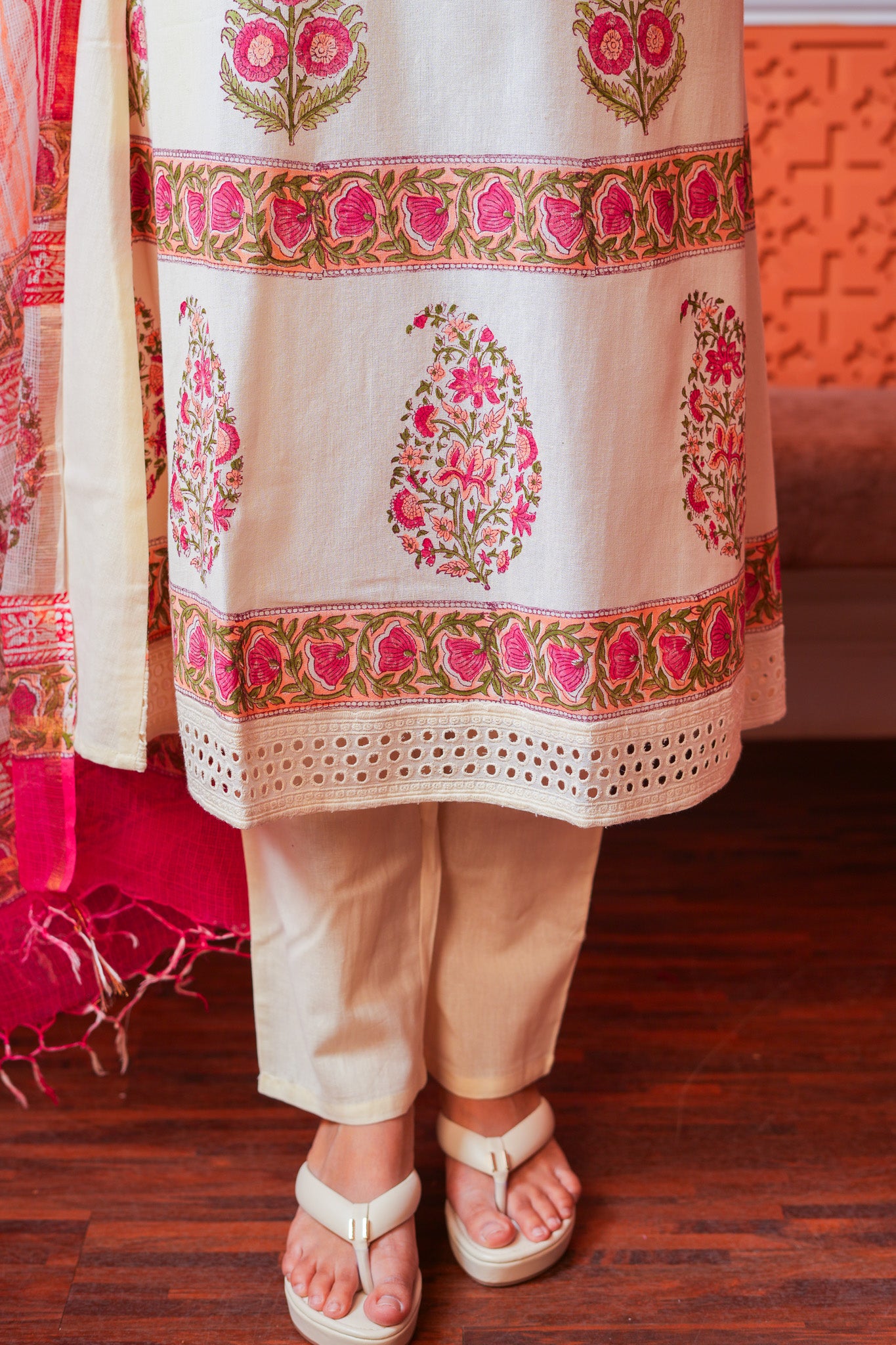 Doria Dreams Kurta Set With Dupatta